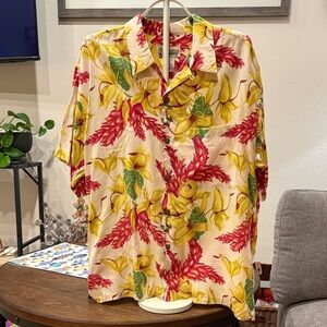 Pataloha Floral Hawaiian Shirt Limited Edition 2003